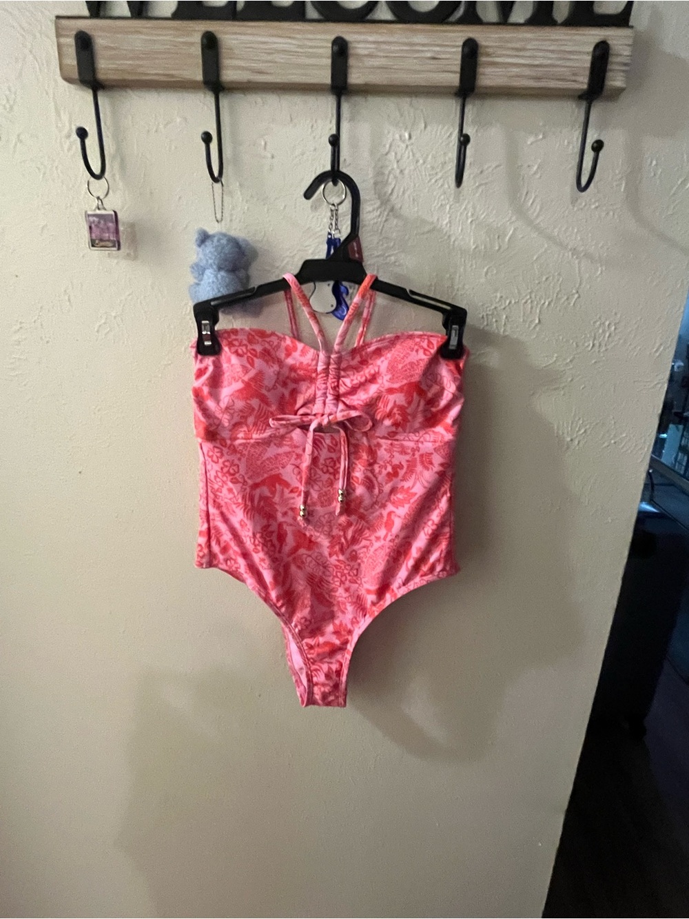 Pink Paisley One-Piece Swimsuit